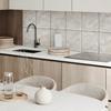 Samoprzylepny Panel Winylowy Z Nadrukiem Do Łazienki 100X50 Cm Tekstura Płytek Ceramicznych