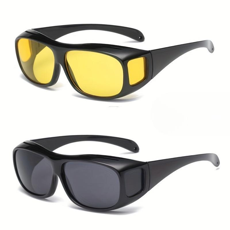 2pcs Polarized Glasses for Outdoor Cycling and Driving, Suitable for Both Men and Women