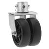6in Jack Wheel Caster Replacement 360 Degree Swivel 2000lbs Capacity with Locking Pin for Trailer