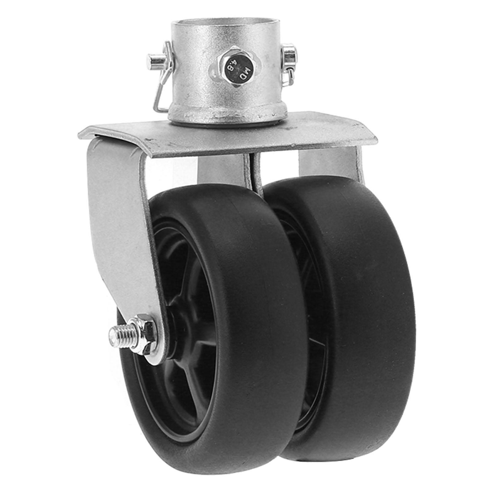 

6-дюймовое колесо-кастер с домкратом, сменный, поворотный на 360 градусов, грузоподъемность 2000 фунтов, со стопорным штифтом для прицепа