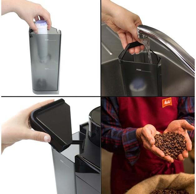 Kávovar Melitta Caffeo Passione stříbrný (F53/0-101)