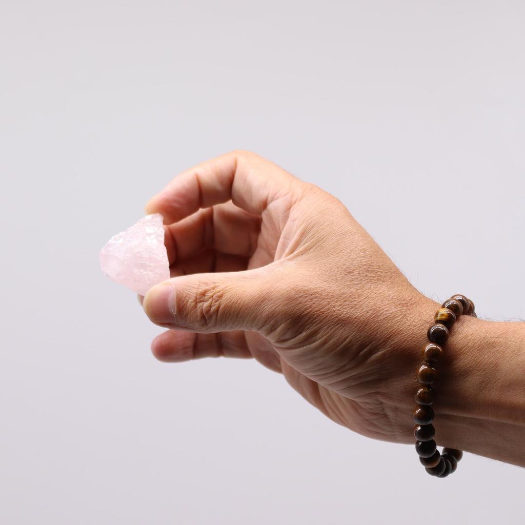 Rose Quartz Raw Crystals 500g
