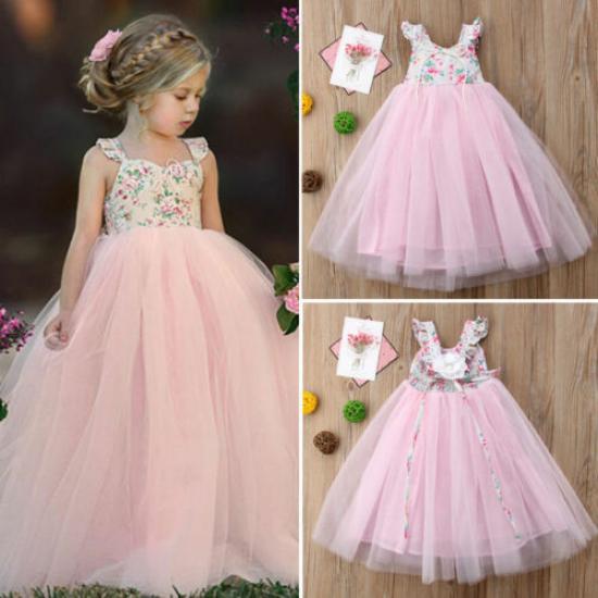 Robe Demoiselle D'honneur Rose Fille Their Nibs - Taille 3-4 Ans, Plumes, Neuve Avec étiquettes