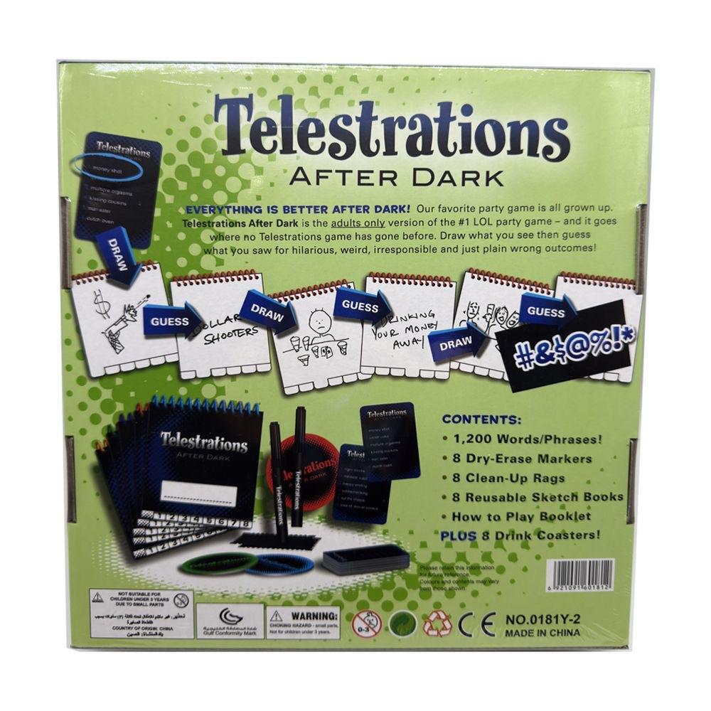 Telestrations Party Board Game Entertainment Family Gatherings Card