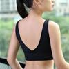 European & American Style Nude Feel Deep V Yoga Sports Bra - Women’s Skin-Friendly Fitness Underwear