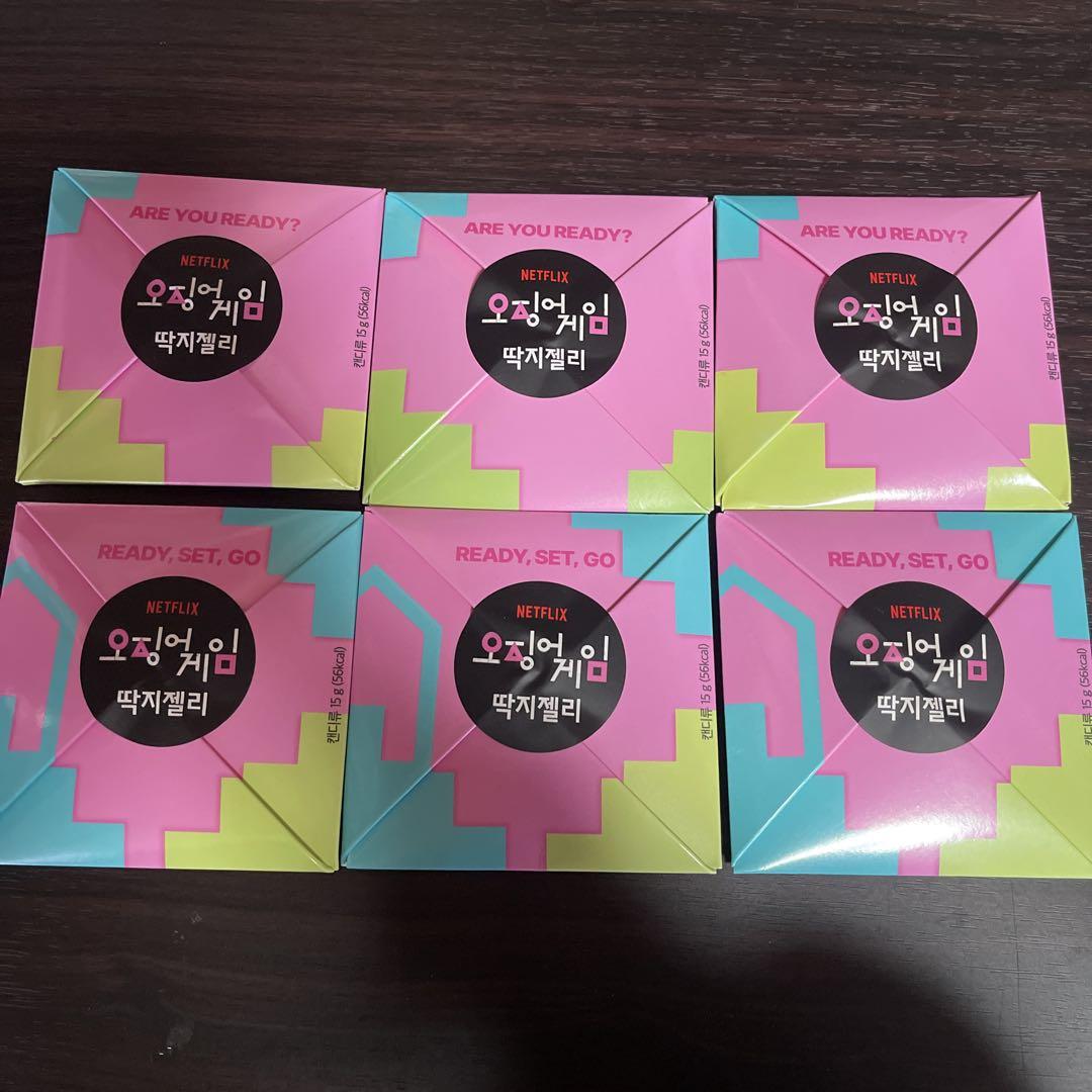 

Игра «Кальмар» Menko Набор из 6 штук GS25 Limited