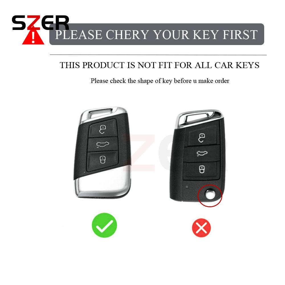 Neue TPU Auto Schlüsselhülle Abdeckung Schlüsselanhänger Für VW Volkseagen Passat B8 Magotan Für Skoda Superb A7 Kodiaq Sitz Halter Tasche Zubehör