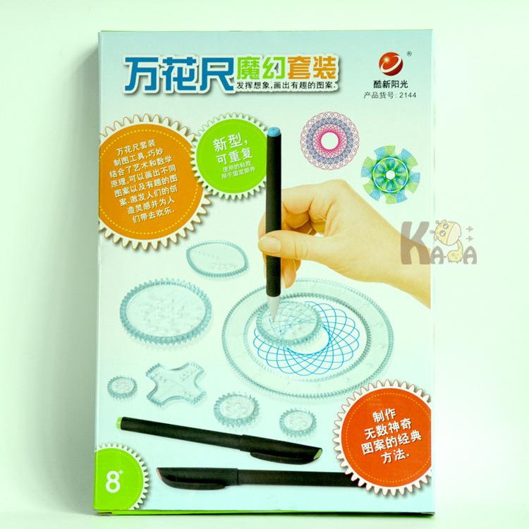 

Детская художественная роспись Шаблон линейка канцелярские принадлежности чертежная линейка Ван Хуа костюм цветок изогнутая линейка оптовая продажа 1 зелёный