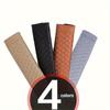 Car Seat Belt Shoulder Cover Embroidery Wear-resistant Non-slip Leather Safety Cover Car Interior Decoration Products