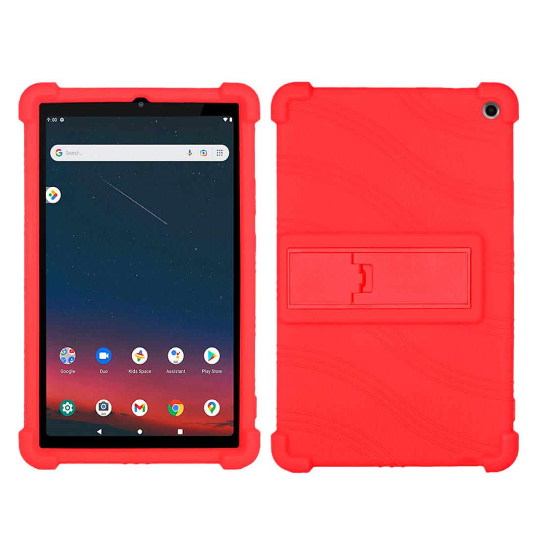 Для новой модели чехла для планшета Walmart Onn 8 Gen 3:100071483, Чехол для Walmart Onn 8 дюймов, силиконовый чехол, 2022 г., защитный корпус Onn 8 3Gen 2022 красный