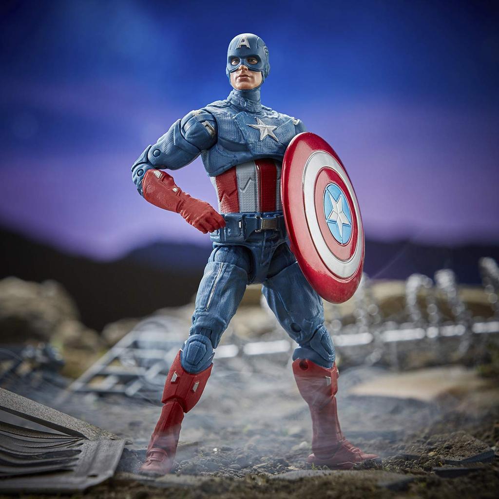 Hasbro Marvel Legends Series Avengers Captain America Action Figure E7678 6-inch (Authentic)
