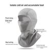 Autumn & Winter Windproof Motorcycle Balaclava: Plus Velvet Warm Ski Mask for Cycling