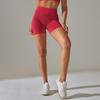 High-Waist Peach Lift Yoga Shorts - Women's Fitness & Running Apparel