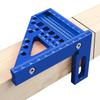 Woodworking Square Protractor Woodworking Square Aluminum Alloy Miter Triangular Ruler Angler Scriber Woodworking Tool