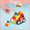 Jakmean Cartoon Remote Control Car Police Car With Colorful Lights And Music For Kids