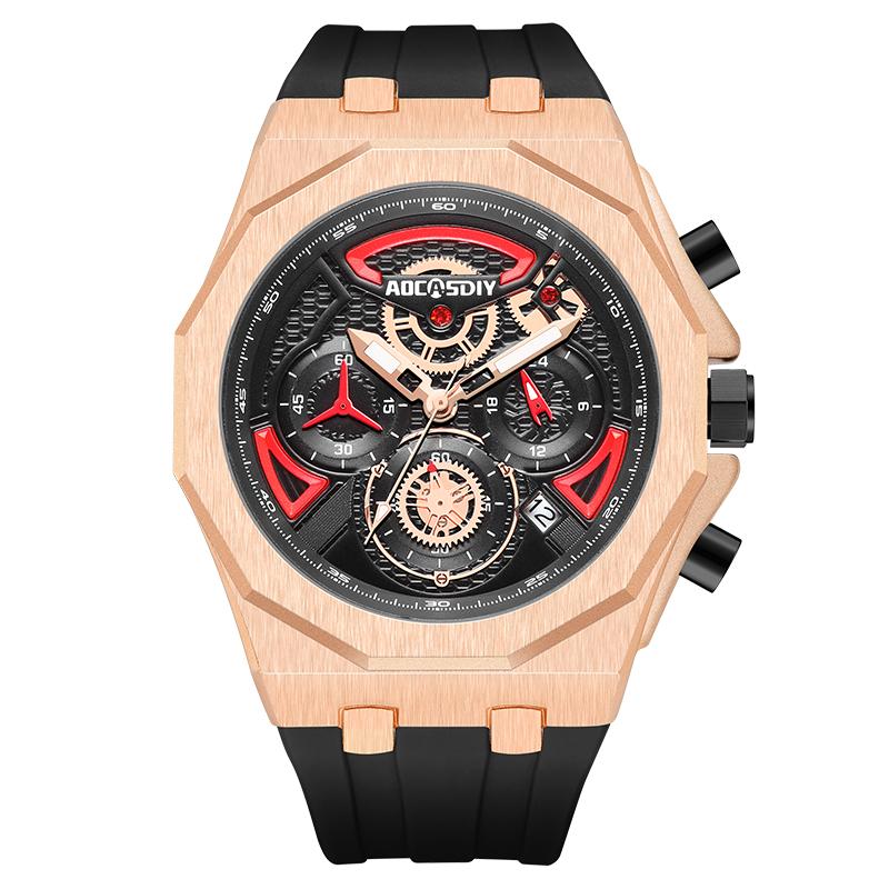 Quartz Wristwatches Watch for Men Luxury Brand Men's Watch Calendar Luminous Waterproof reloj hombre Business Sports Watch
