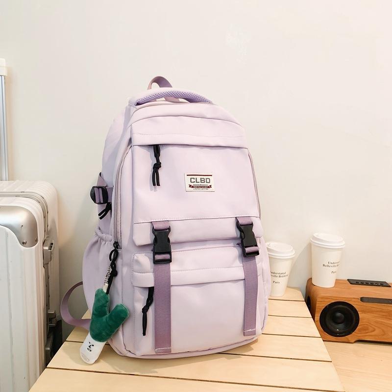Schoolbag Large Capacity Backpack Men's Computer College Student Backpack Women's 1011 Autumn and Winter New School Bag for Junior High School