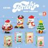ToylinX Mini Christmas Building Blocks Set For Kids Christmas Tree Snowman Adorable Santa Claus Assembly Model ABS Kids Toy Gift
