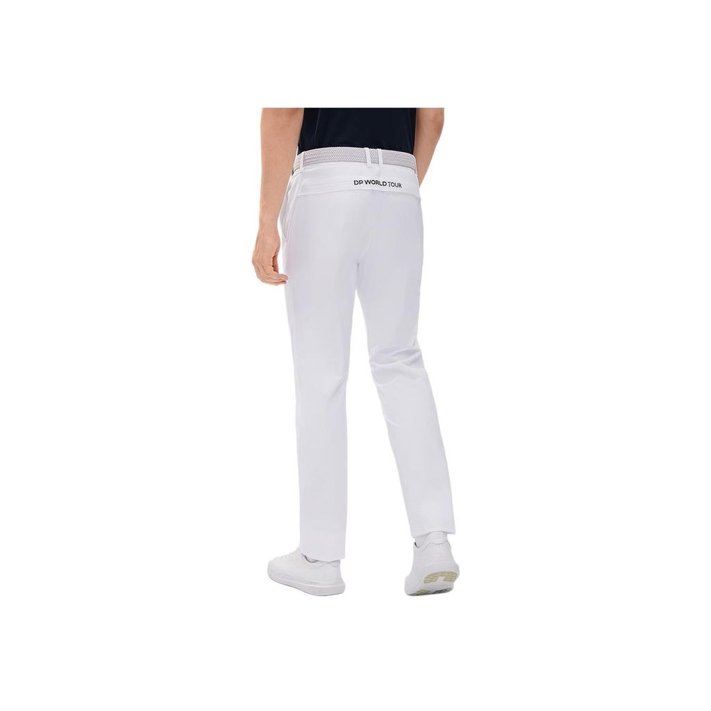 Fila Athletics Solid Logo Golf Outdoor Woven Sports Long Pants Men Pants Jade-White A11M235821F-WT