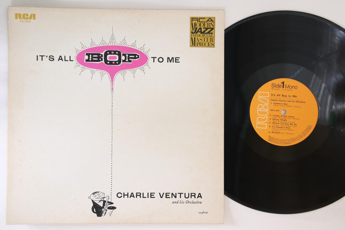 

LP Record CHARLIE VENTURA - It s All Bop To Me RA5401 RCA Japan Jazz Used