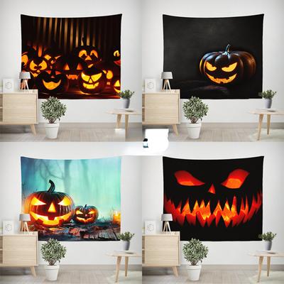 Halloween Ins Homestay Hanging Cloth Room Decoration Painting Window Scenery Tapestry Dormitory Renovation Wall Cloth