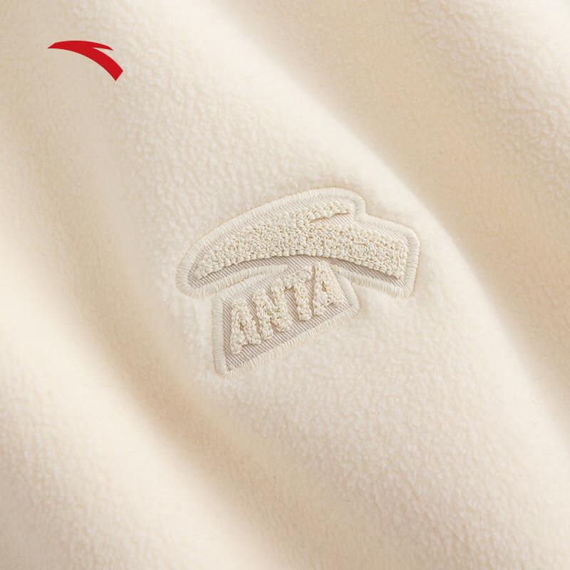 ANTA Men's Round Neck Fleece Sweatshirt