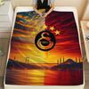 1PC  Galatasaray Blanket, High quality Comfortable for All Seasons, Home Decor, Warmth and Comfort