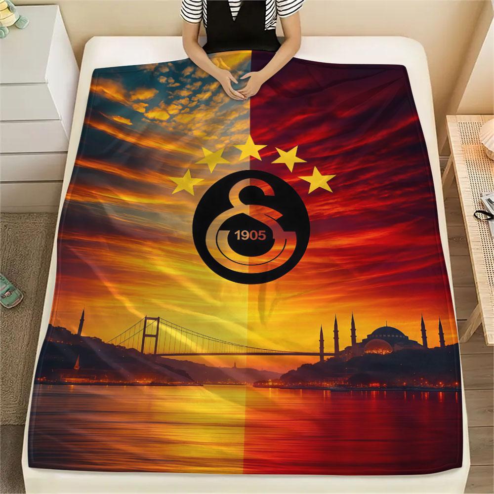 1PC Galatasaray Blanket, High quality Comfortable for All Seasons, Home Decor, Warmth and Comfort