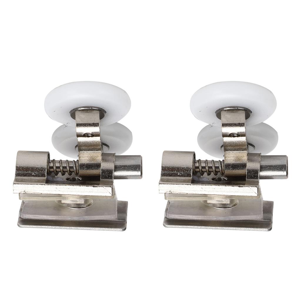 Shower Door Runner Rollers Zinc Alloy Glass Door Pulley Wheels Bathroom Accessory