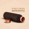 Copper Leak-Proof Powder Coating Bottles | 950 Ml | Pure Copper | Coca Cola Color | Daily Wellness Bottle