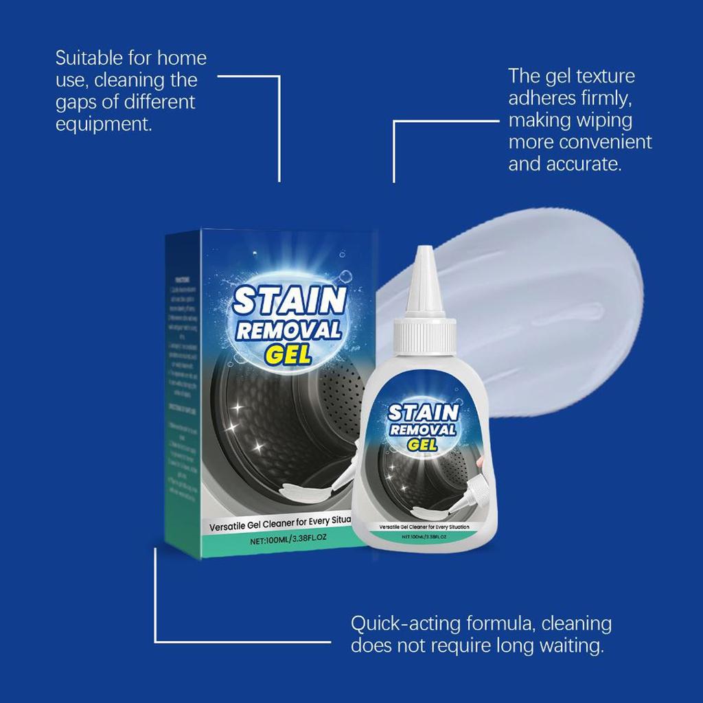 Stain Removal Gel; Cleaning Gel; Strong Decontamination Agent For Household Sink Tile Grout