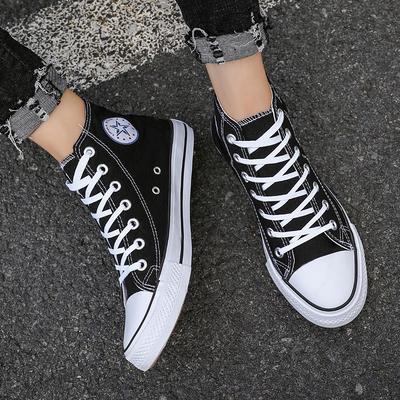 Hoge canvas schoenen heren Koreaanse versie trendy veelzijdige student trendy schoenen casual stoffen schoenen jongens board schoenen hoge schoenen herenschoenen