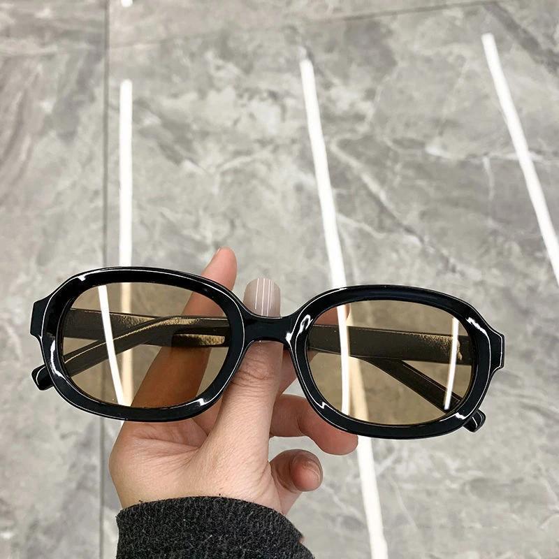 

Latest Stylish Retro Sunglasses Female Brand Design Vintage Rectangle Sun Eyeglasses Women Ins Popular Ellipse Square Eyewear MULTI