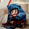 1pc Betty Boop Blanket, Cozy Printed Throw Blanket, A Heartfelt Gift for Your Family and Friends