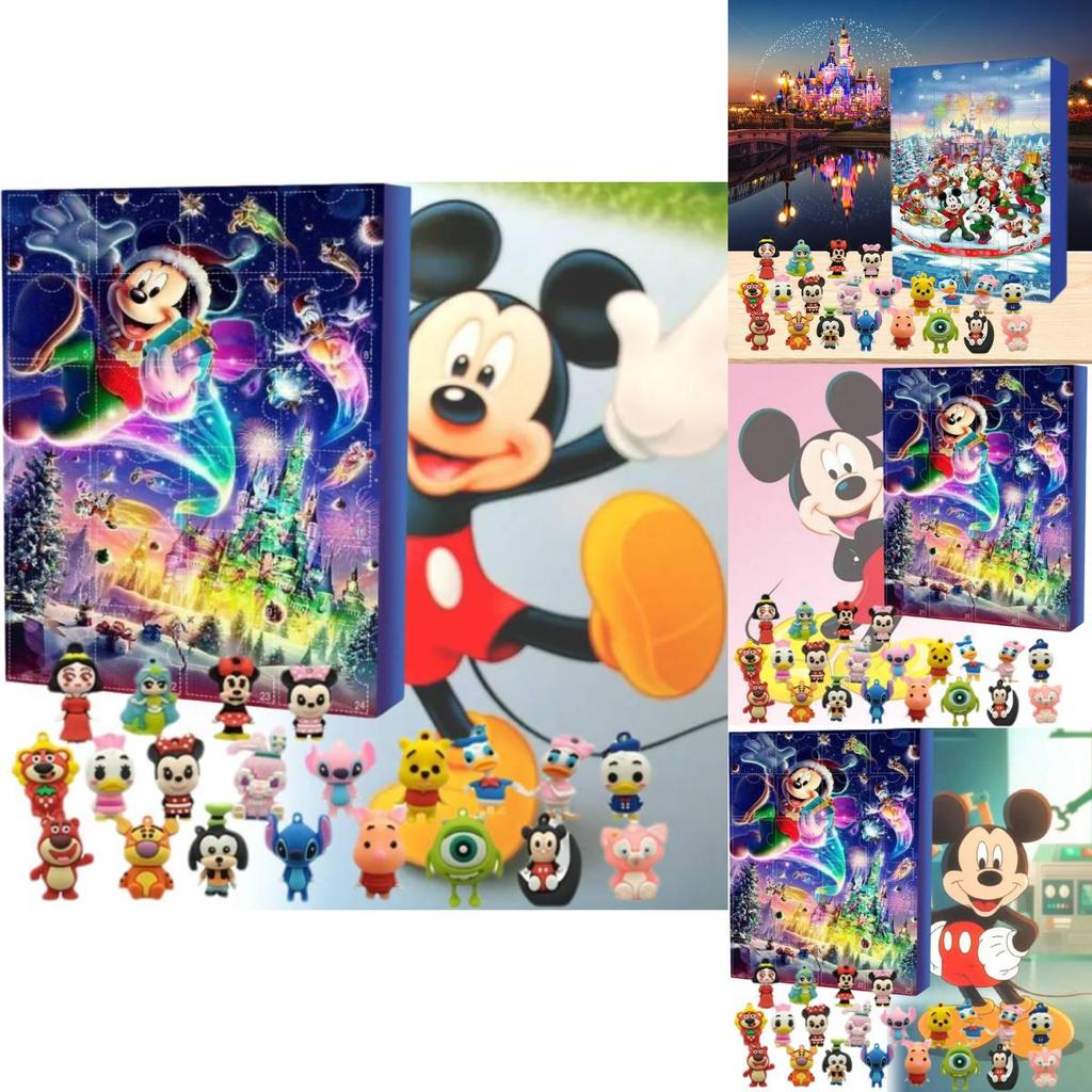 2024 Neues Bubble Mart Weihnachtsgruß-Set 24 Stück Sammlerstück Blind Box Für Kinder