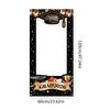 Black Gold Graduation Backdrop 2026 Banners With Star And Balloons Motifs Background For Photo Decorations 60X120CM