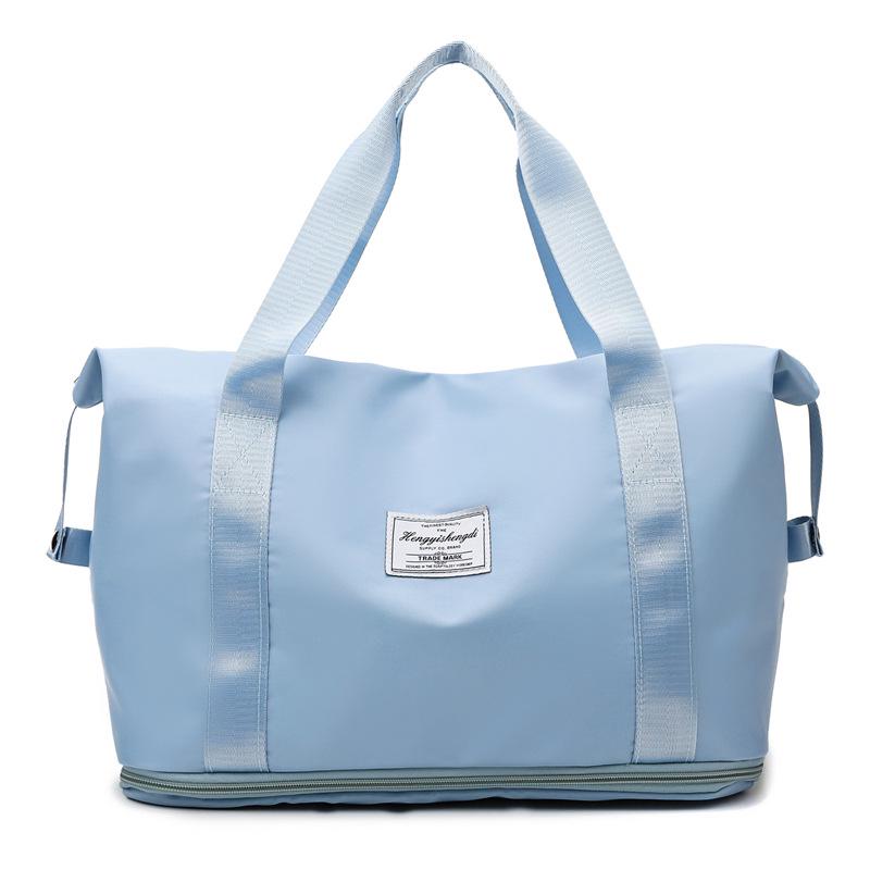 Large Capacity Yoga & Fitness Sports Bag with Dry/Wet Separation & Customizable Logo