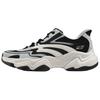 DLITES Height Increasing Chunky Sneakers Men's Black White Gray 118335-WBK