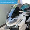 Motorcycle Flyscreen Windshield Windscreen Wind Defelctor Front Fairing Visor Viser Fit for HO&N&DA ADV 150(2019-2023) ADV 160 (2023-2024) Wind