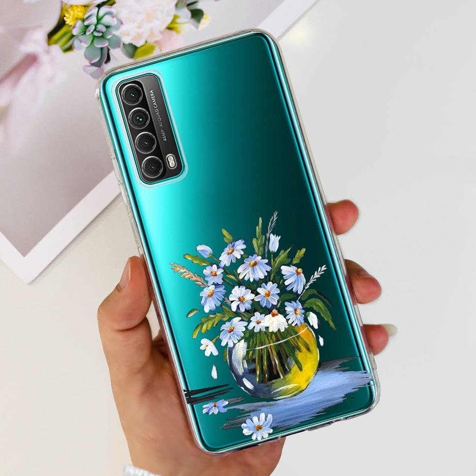 For Huawei P smart 2021 Case New Design Fashion Print Soft Silicone TPU Cover For Huawei P Smart 2021 PPA-LX1 Phone Case Fundas