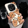 Funny Capybara Cartoon Cute Soft Phone Case for Xiaomi Redmi Note 13 14 15 Pro Plus 12S 12 11S 11 11T 10S 10 Shockproof Cover Ba