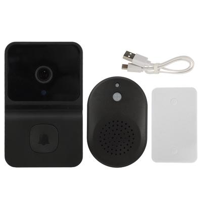 Ασύρματο Κουδούνι Πόρτας 1080P Ασύρματη Wifi Κάμερα Βίντεο Κουδουνιού Πόρτας με Νυχτερινή Όραση HD Ευρυγώνιος Φακός