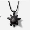 Kawaii Pokemon Anime Hobby Gengar Cartoon Golden Doll Necklace Versatile Necklace Birthday Gift