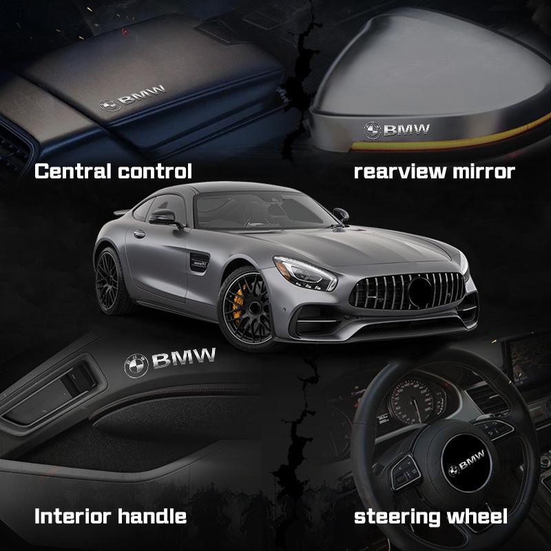 3D Car Stickers Car Interior Decals For BMW X1 X2 X3 X5 X6 X7 1 3 5 6 7 Series F40 E90 G20 G30 G11Car Reflective Window Sticker