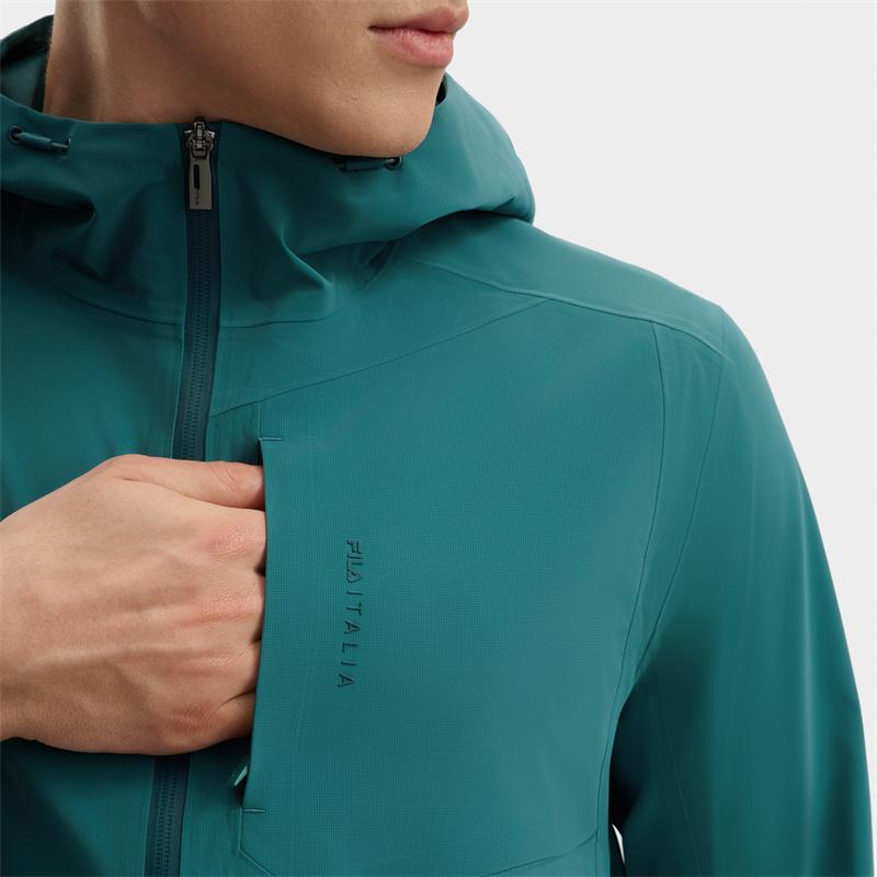 Fila Sky Mirror Minimalist Fashion Jacket Men Jacket Blue F11M432702FDB