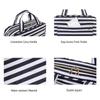 Travel Toiletry Bag for Women Large Capacity Makeup Bag Cosmetic Organizer with Hanging Hook  Cotton pink