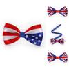Stilvolle Union Jack USA Flagge Seidenfliege für Kostüme