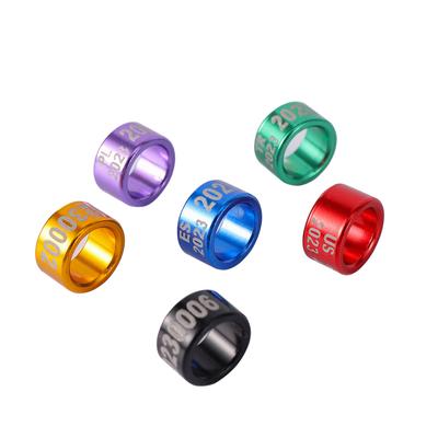 20 Pcs Pigeon Foot Ring Parrot Flight Training Logo Competition Foot Ring 30 Country Code + Year + Number Bird Marking Tool