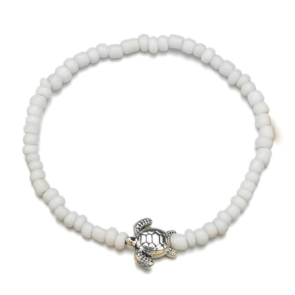 

Boho Seed Bead Anklet Set: Casual Beach Starfish & Shell Foot Jewelry for Women