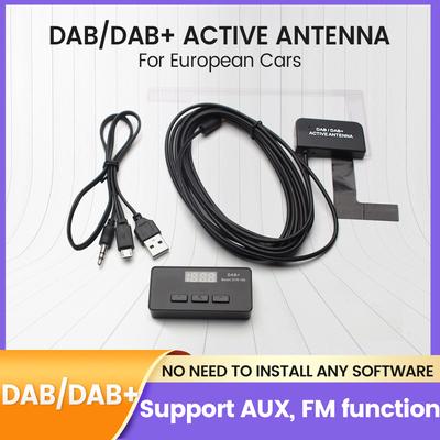 Akcesoria samochodowe do odbiornika cyfrowego DAB DAB+ Adapter anteny aktywnej do europejskiego radia samochodowego z systemem Android